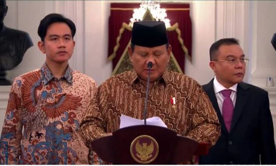 Pengumuman 53 Nama Menteri Kepresidenan Prabowo-Gibran, Kabinet Merah Putih