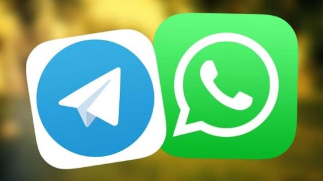 Telegram dan WhatsApp