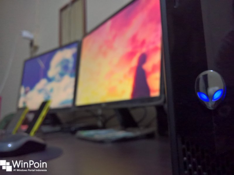 Menyalakan PC