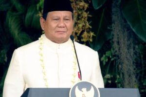 Prabowo Subianto Pimpin Upacara HUT ke-80 RI di Istana