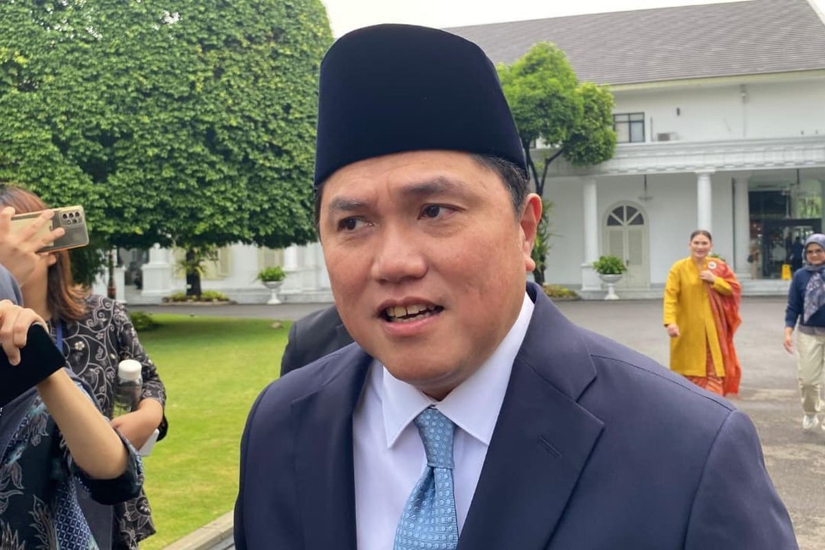 Erick Thohir Resmi Dilantik Presiden Prabowo sebagai Menpora