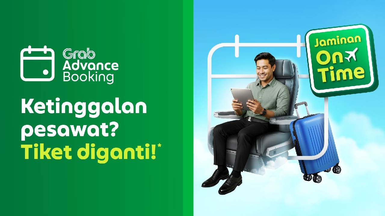 Grab Hadirkan Jaminan On Time, Jawaban Kecemasan Perjalanan ke Bandara