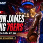 LeBron James Resmi Gabung Philadelphia 76ers, Siap Kejar Gelar NBA Kelima