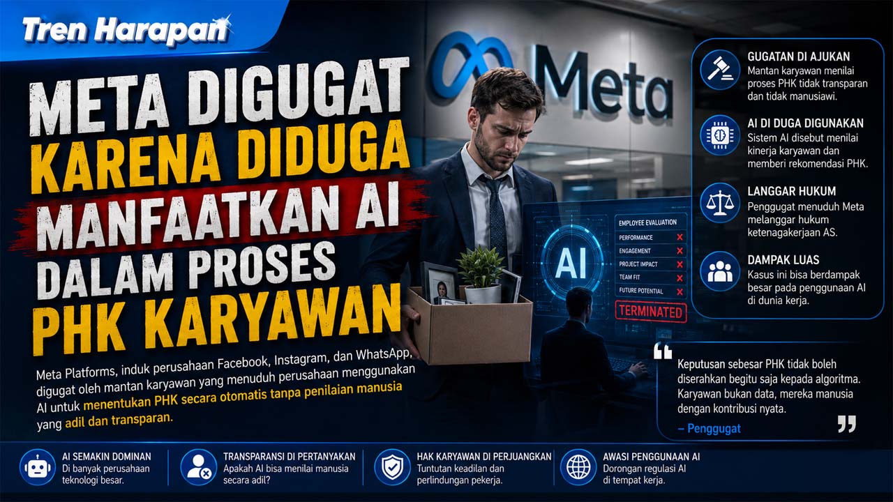 Meta Digugat karena Diduga Memanfaatkan AI dalam Proses PHK Karyawan