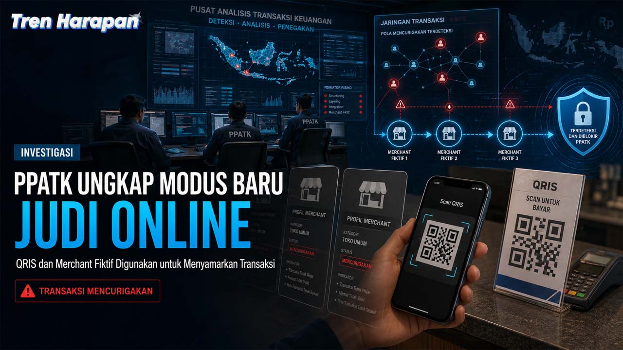 PPATK Ungkap Modus Baru Judi Online Gunakan QRIS dan Merchant Fiktif untuk Samarkan Transaksi
