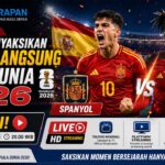 Tempat Menyaksikan Siaran Langsung Piala Dunia 2026 Spanyol vs Belgia Hari Ini