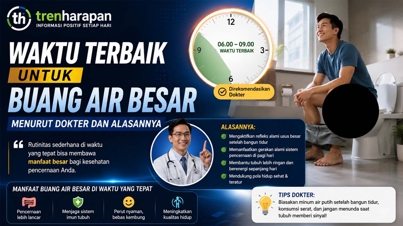 Waktu Terbaik untuk Buang Air Besar Menurut Dokter dan Alasannya