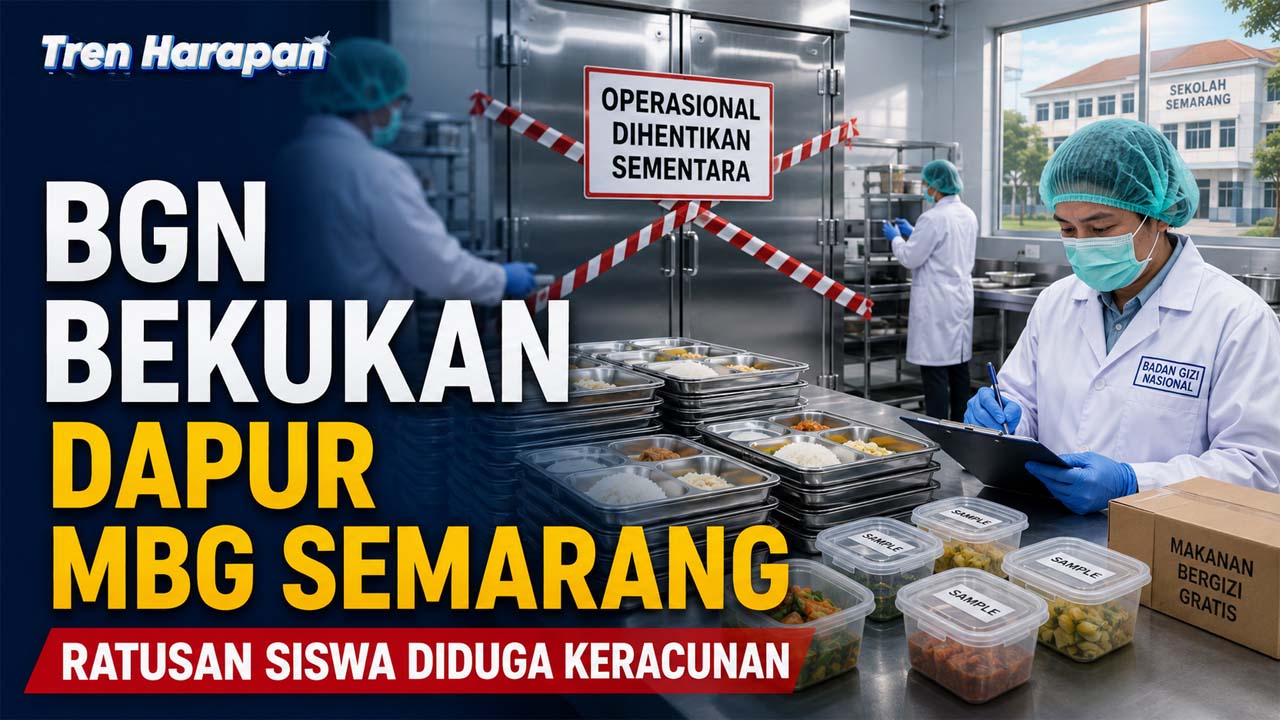 BGN Bekukan Dapur MBG Semarang usai Ratusan Siswa Diduga Keracunan