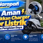 Tips Aman Meletakkan Charger Motor Listrik Saat Proses Pengisian Daya
