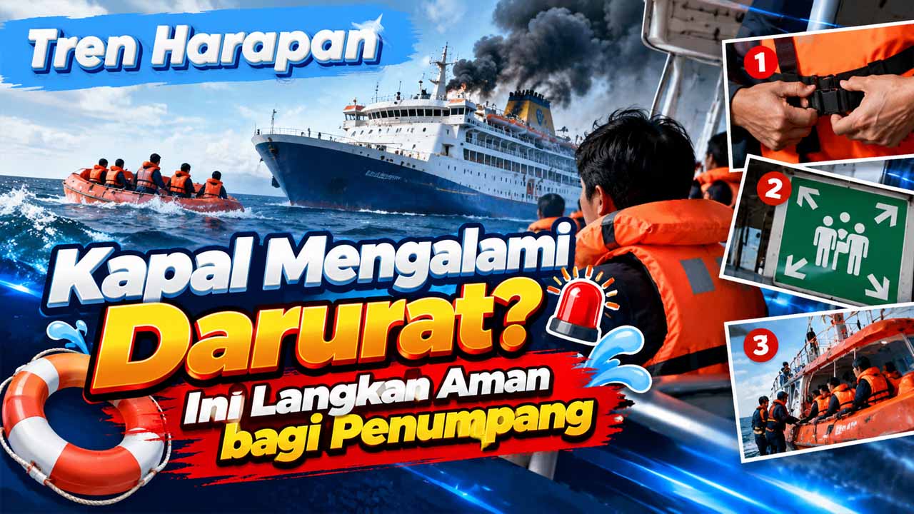 Kapal Mengalami Darurat? Ini Langkah Aman bagi Penumpang
