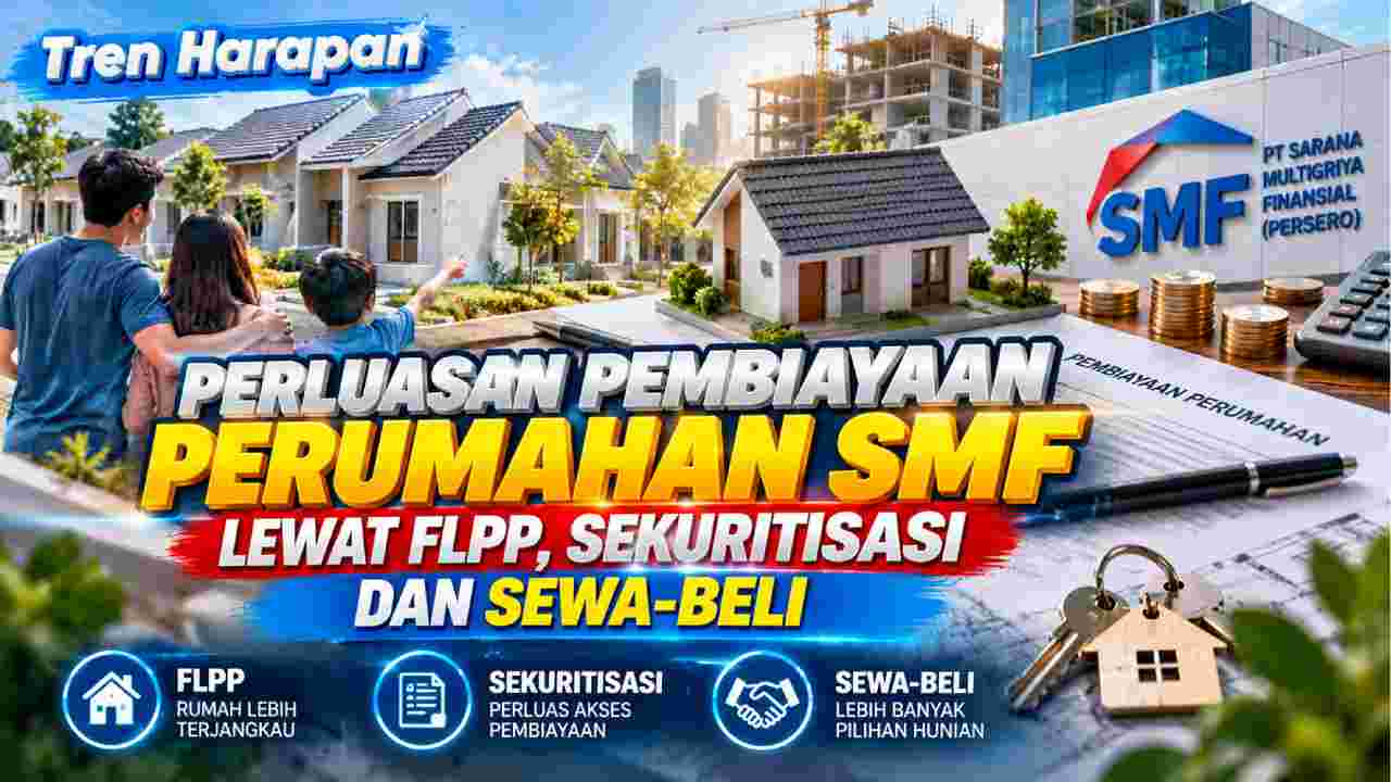 Perluasan Pembiayaan Perumahan SMF Lewat FLPP, Sekuritisasi dan Sewa-Beli