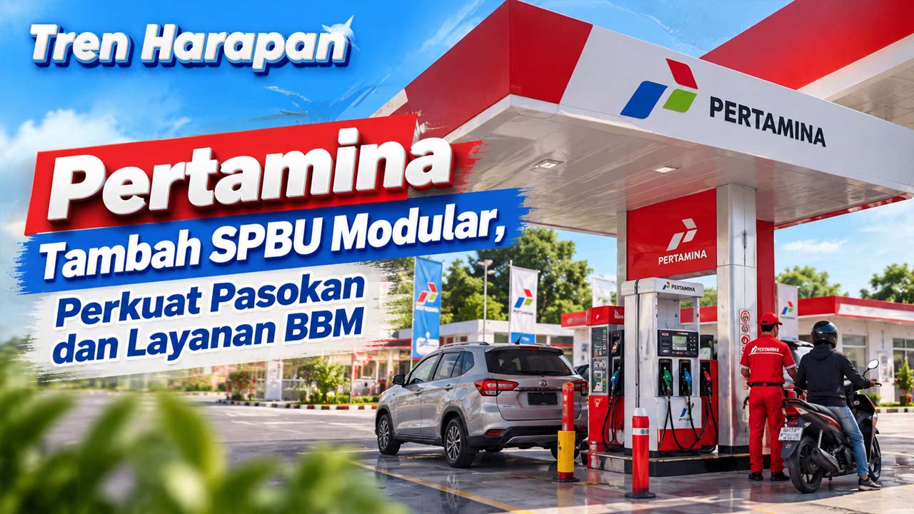 Pertamina Tambah SPBU Modular, Perkuat Pasokan dan Layanan BBM