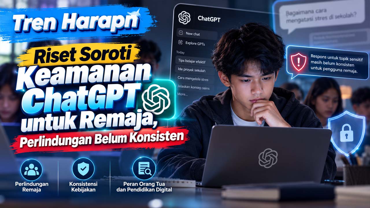 Riset Soroti Keamanan ChatGPT untuk Remaja, Perlindungan Belum Konsisten