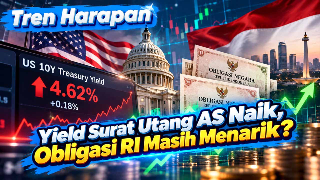 Yield Surat Utang AS Naik, Obligasi RI Masih Menarik?